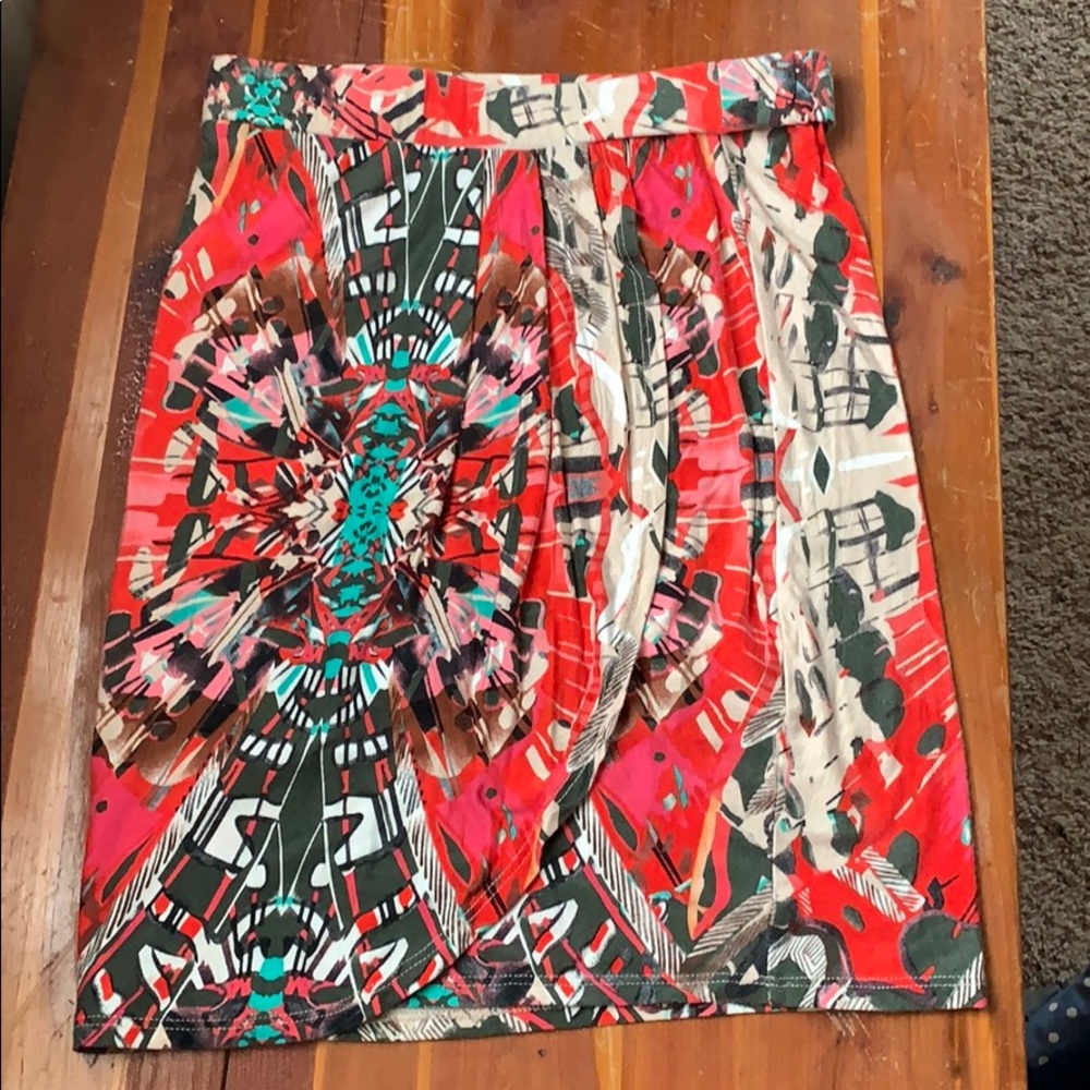 Anthropologie mini skirt